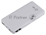 Портативный аккумулятор Cactus CS-PBFSKT-10000 10000mAh 2.1A 2xUSB белый