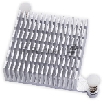Алюминиевый радиатор Orange Pi Aluminum Heat Sink OrangePi5 Plus_v1.3.2 (для OrangePi 5 Plus、OrangePi 5_v1.3.2)