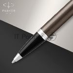 Ручка шариковая Parker IM Core K321 (CW1931671) Dark Espresso CT M син. черн. подар.кор.