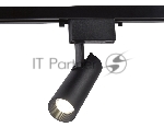 Трековый однофазный светодиодный светильник Ambrella light GL5858 BK черный LED 10W 4200K 24°
