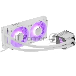 Жидкостная система охлаждения ASUS TUF GAMING LC III 240 ARGB WHT белый, алюминий/медь, 2600 об/мин, 37.4 дБ, 4 pin