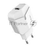 Сетевое универсальное зарядное устройство Crown Micro CMWC-3030F белый