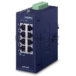 Коммутатор PLANET ISW-800T, 8×100 Мбит/с, неуправляемый