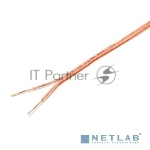 Акустический кабель Cablexpert CC-TC2x0,75-10M, прозрачный,  10 м, бухта