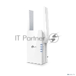 Усилитель TP-Link Wi-Fi AX1800 dual band wi-fi range extender, 1201Mbps at 5G and 574Mbps at 2.4G, support 802.11AX/WiFi6, 2 external antennas, 1 Gigabit port