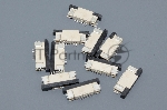 Разъем FPC Half Coverage Top Contact 0.8K-BS-6PWB 6 pin высота 2мм шаг 0,8мм 10 шт