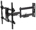 Кронштейн для телевизора Arm Media PARAMOUNT-40 черный 26"-65" макс.50кг настенный поворот и наклон