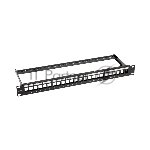Панель коммутационная наборная 19", 1U, 24 порта, U/UTP Rexant PRO
