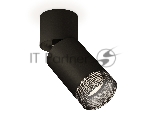 Светильник Ambrella Light XM6313061 SBK/BK/BK черный песок/черный/тонированный MR16 GU5.3 (A2221, C6313, N6151)