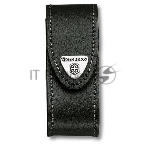 Чехол из нат.кожи Victorinox Leather Belt Pouch (4.0520.3) черный с застежкой на липучке без упаковки