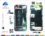 Профессиональный магнитный коврик для разборки iPhone 8
