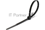 Стяжки Cablexpert NYT-400x7.6B пластиковые 400 мм х 7.6 мм, черные (100 шт.)