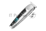 Машинка для стрижки Centek CT-2105 (черный/серебристый) 3 Вт, LED, LiIon1200, USB зарядка, 6 насадок