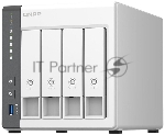 Сетевое хранилище SMB QNAP TS-433-4G NAS 4 HDD trays. ARM 4-core Cortex-A55 2.0GHz, ram 4 Gb (max), 1x1GbE, 1x2.5GbE, 2xUSB 2.0 port,1xUSB 3.2 Gen 1