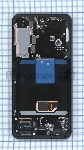 Дисплея для Samsung Galaxy S22 SM-S901B в сборе с тачскрином ServicePack, серый (GH82-27520E)