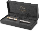 Ручка перьевая Parker Sonnet Core F527 (CW1931504) Stainless Steel GT, F, сталь нержавеющая, подарочная коробка