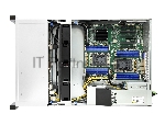 Серверная платформа 2U 12x NVMe (12-port 3.5"/2.5" PCIe Gen4 Tri-mode backplane), 2x 2.5" SATA hot-swap (rear), 4x 8038 FAN, Acbel 1600W redundant power supply Titanium (C14 inlet), Vega motherboard, DDR5 RDIMM x16, 1x GbE dedicate IPMI, 3x PCIe x16 Gen5 (HHHL), 1x PCIe x8 Gen5 (HHHL), with 2x PCIe Gen5 x16 retimer card, 2x CPU heatsink, 36" slide rail, w/o bezel, w/o power cord