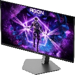 Монитор 31.5" AOC AGON PRO AG326UD QD-OLED 3840x2160, 165 Гц, 0.03 мс, 16:9, 1000 кд/м², 2xHDMI 2.1, DP 1.4, 3.5 Jack, USB Hub (3x USB 3.1), динамики (2x8 Вт), HDR10, Adaptive-Sync, G-Sync Compatible, черный, вид 35