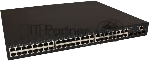 Коммутатор OSNOVO SW-84804/L(800W), 48×1 Гбит/с PoE + 4×1 Гбит/с SFP, управляемый