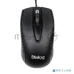 Мышь проводная Dialog Comfort MOС-17U черный, 1200 dpi, USB, кнопки - 3