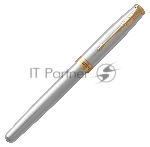 Ручка роллер Parker Sonnet Core T527 (CW1931506) Stainless Steel GT M черн. черн. подар.кор.