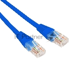 Патч-корд U/UTP Rexant cat.5e, RJ45-RJ45, 26AWG, ZH нг(А)-HF, синий, 1 м