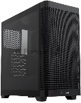 Компьютерный корпус без блока питания Case HSPD M740, Mesh Mid Tower, черный, TG, 0.6 SPCC, no fans, E-ATX, ATX, mATX, mITX, 170/400/200мм, 4x2.5", 2x3.5", 7xPCI, 1xUSB-A 3.0, 1xUSB-C 3.0, 460x218x450мм