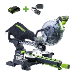 Торцовочная пила Greenworks GD24MS216 4800об/мин d=216мм