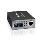 Медиаконвертер TP-Link SMB MC100CM 10/100Mbps RJ45 to 100Mbps multi-mode SC fiber Converter, Full-duplex,up to 2Km, switching power adapter, chassis mountable, вид 5