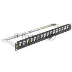 Патч-панель наборная Lanmaster LAN-PPN16OK-UTP 19" 1U 16x UTP