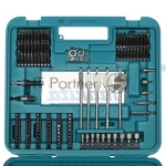 Набор инструментов MAKITA D-47260 201шт держ маг отв.насадки сверла д\дер мет бет перьевые ключи, вид 5
