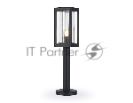 Светильник Ambrella light ST2417 BK/CL черный/прозрачный IP54 E27 max 40W 110*110*500