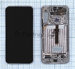 Дисплея для Samsung Galaxy S22 Plus SM-S906B в сборе с тачскрином ServicePack, голубой (GH82-27500B)