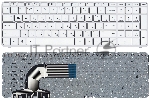 Клавиатура для ноутбука HP Pavilion 15-e белый с рамкой