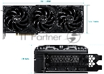 Видеокарта Palit GeForce RTX 5080 GamingPro OC V1, 16 GB GDDR7, 256 bit, 3xDisplayPort, HDMI, GPU 2295 MHz, вид 15