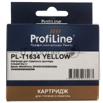 Картридж струйный ProfiLine PL-T1634 для принтеров Epson WorkForce 2010/2510/2520/2530/2540/2630/2650/2660 с чернилами Yellow
