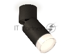 Светильник Ambrella Light XM6313080 SBK/FR/CL черный песок/белый матовый/прозрачный MR16 GU5.3 (A2221, C6313, N6241)