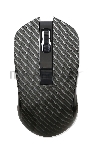 Мышь беспроводная Qumo Kevlar M26 черный, 1600 dpi, радиоканал, USB, кнопки - 4