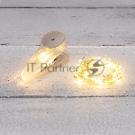 Гирлянда Neon-night "Роса" с прищепкой 3 м, 30 LED, теплое белое свечение, 2хCR2032 в комплекте