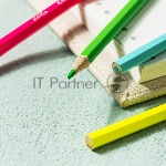 Карандаши цветные Deli EC128-12 ColoRun, шестигранный профиль, дерево 12 цветов, коробка с европодвесом (12шт), вид 2