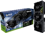 Видеокарта Palit GeForce RTX 5080 GamingPro OC V1, 16 GB GDDR7, 256 bit, 3xDisplayPort, HDMI, GPU 2295 MHz, вид 12