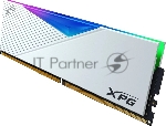 Оперативная память XPG Lancer, DDR5, 32GB (2x16GB), 7200MHz, CL34, DIMM, с радиаторами, RGB, белый, вид 11