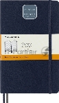 Блокнот Moleskine CLASSIC SOFT EXPENDED QP616EXPB20 Large 130х210 мм, 400 страниц, линейка, мягкая обложка, синий сапфир