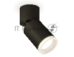 Светильник Ambrella Light XM6313081 SBK/BK/FR черный песок/черный/белый матовый MR16 GU5.3 (A2221, C6313, N6245)
