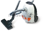 Пылесос Centek CT-2503 белый/оранжевый, 400/2000 Вт, уборка сухая, пылесборник мешок 2.5 л