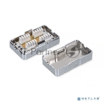 Адаптер WRline WR-CM-IDC-C5E-SH проходн.Dual IDC кат.5E FTP