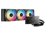 Система водяного охлаждения Deepcool LT360 Vision ARGB черный, алюминий/медь, 2500 об/мин, 33.66 дБ, 4 pin, 350 Вт