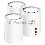 Бесшовный Mesh роутер Cudy M1800(3-Pack) AX1800 10/100/1000BASE-TX белый (упак.:3шт)