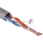 Кабель витая пара Rexant UTP 2PR 24AWG, cat.5e, STRANDED (бухта 305 м)