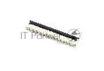 Разъем FPC Flip-Lock 1010-24RLGF 24 pin высота 1мм шаг 1мм